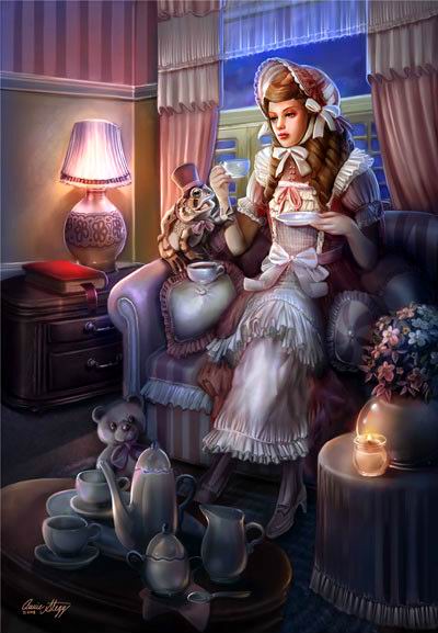 Annie Stegg oil painting